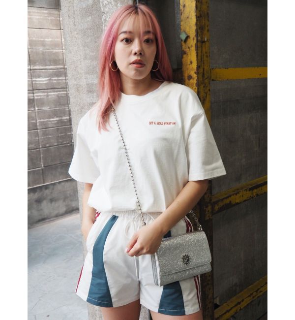 EVRIS「サイドライントラックショートパンツ」|その他|