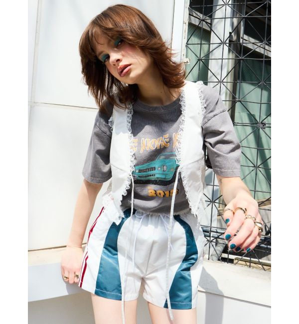 EVRIS「サイドライントラックショートパンツ」|その他|