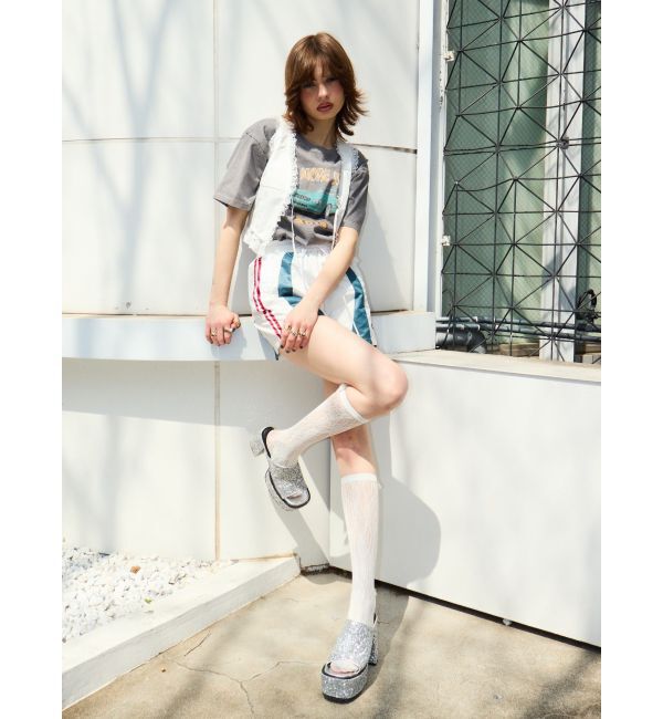 EVRIS「サイドライントラックショートパンツ」|その他|