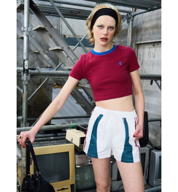 EVRIS「サイドライントラックショートパンツ」|その他|