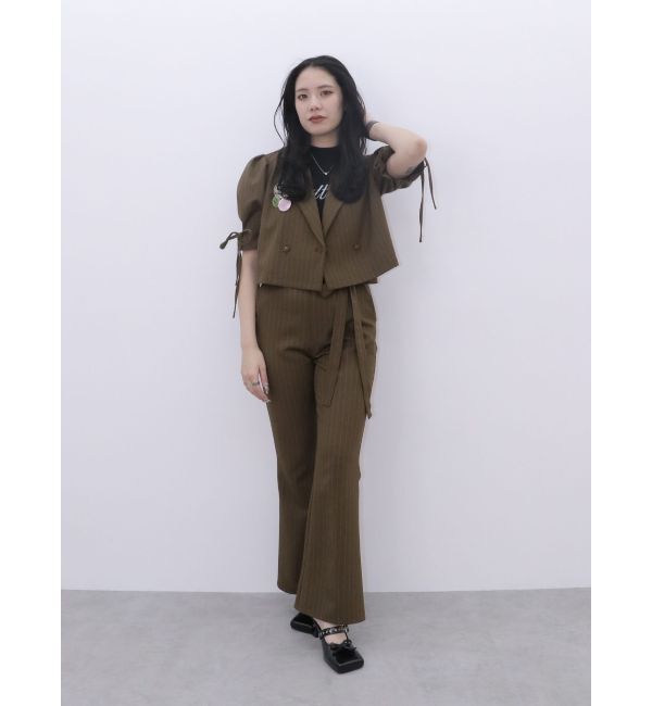 jouetie「【FRUITSZIPPER櫻井優衣】フレアパンツ」|その他|