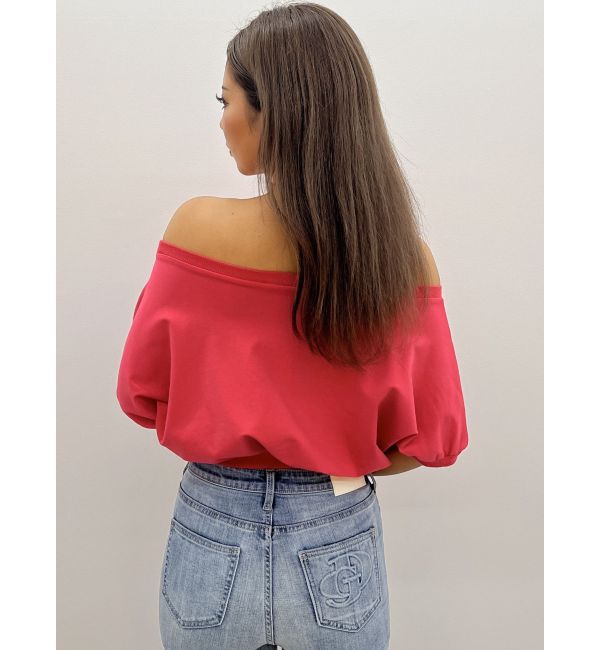 GYDA「GDエンボスオフショルトップス」|Tシャツ・カットソー|