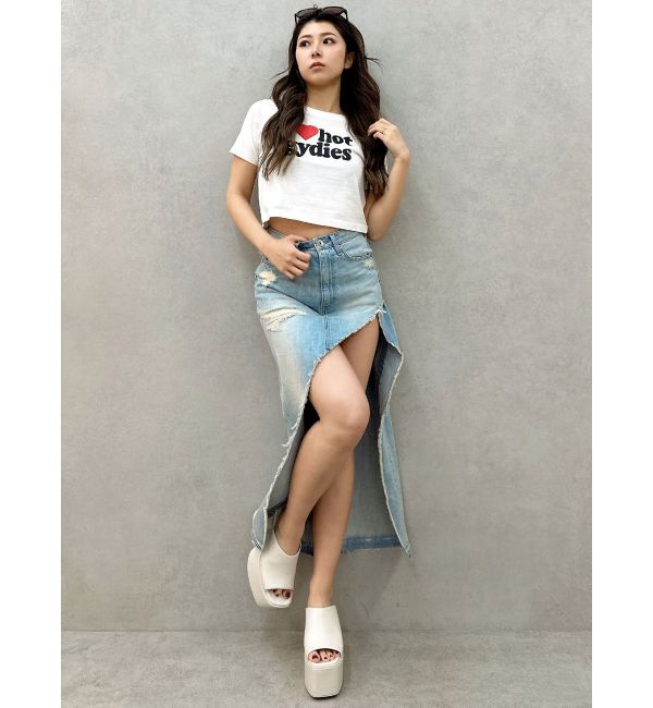 GYDA「hot gydiesショートTシャツ」|Tシャツ・カットソー|