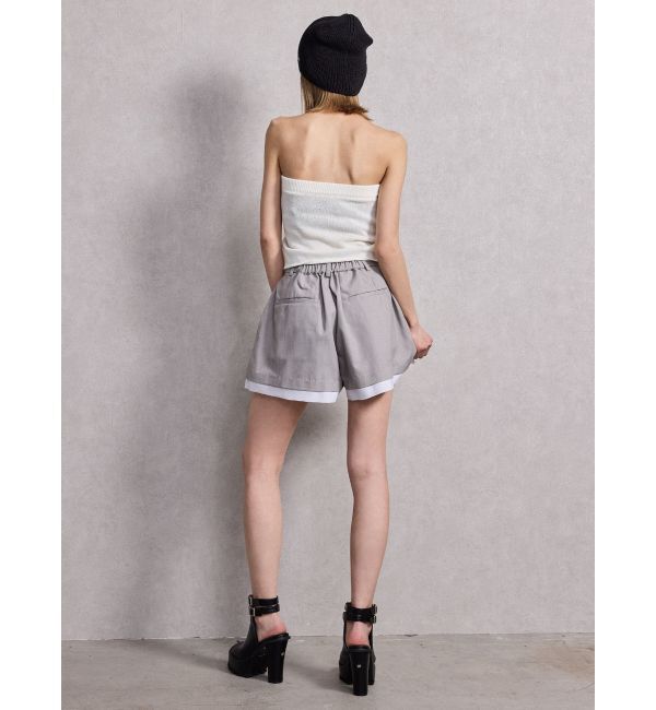 GYDA「スレキデザインフレアショートパンツ」|その他|