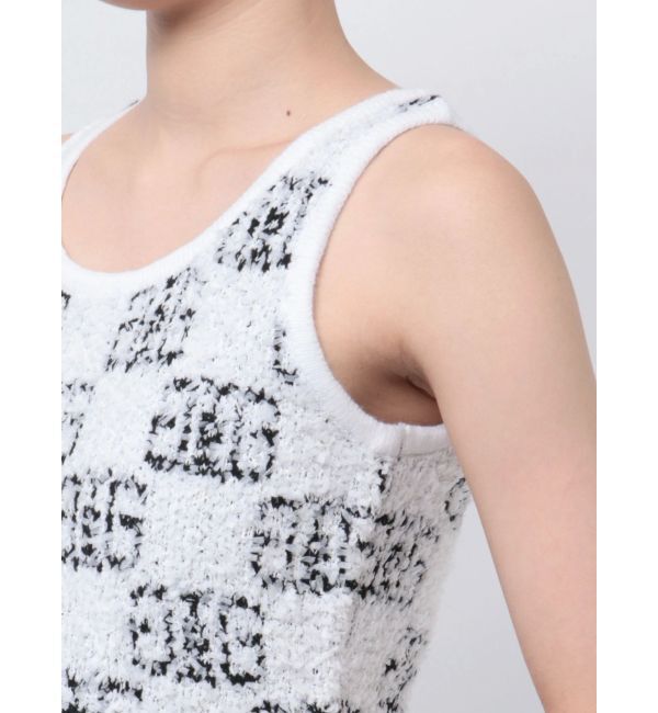 GYDA「Symmetry GYDA パイルニットトップス」|ニット・セーター|