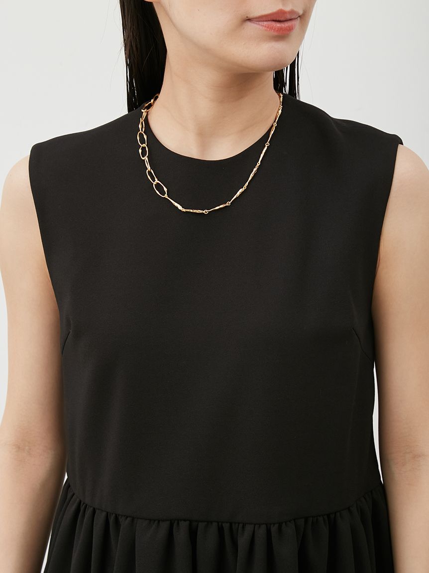 Mila Owen「後あきテールヘムペプラムカットソーブラウス」|シャツ・ブラウス|