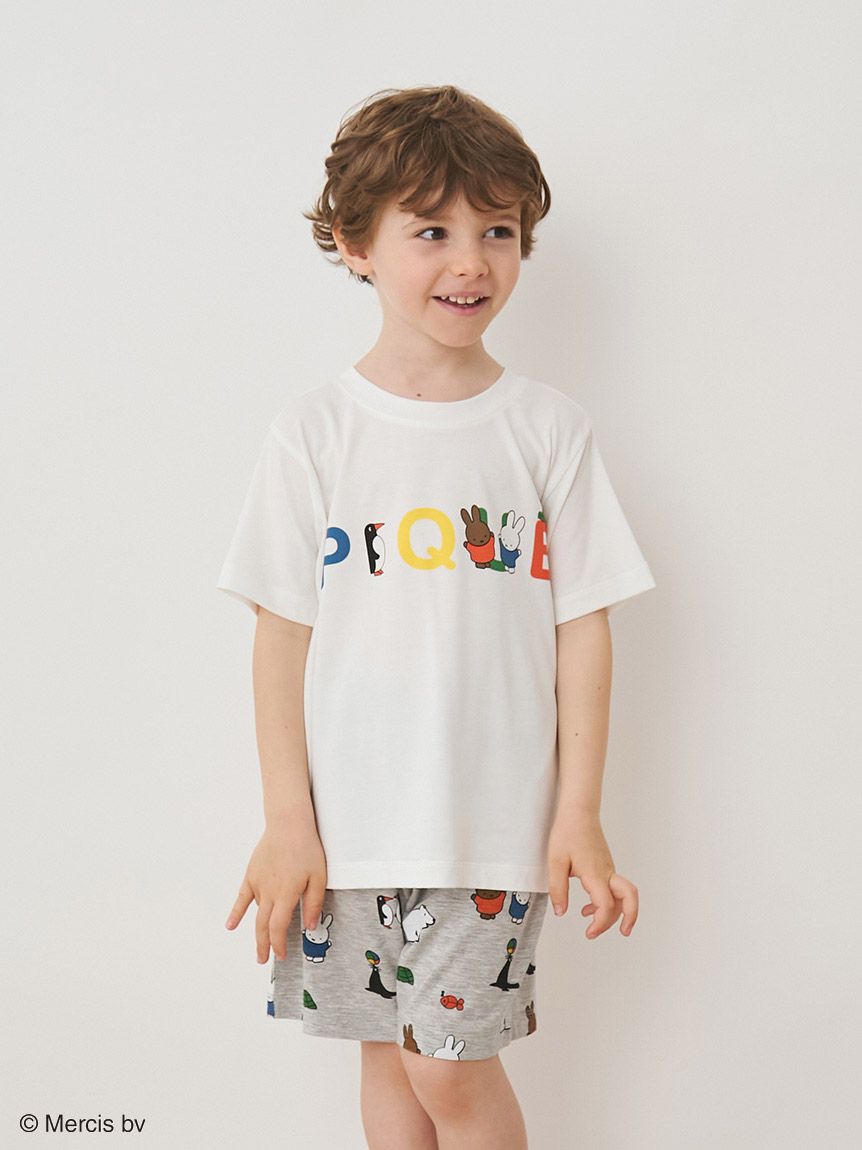 GELATO PIQUE KIDS & BABY「【Dick Bruna】【KIDS】【接触冷感】ワンポイントTシャツ」|ルームウェア|