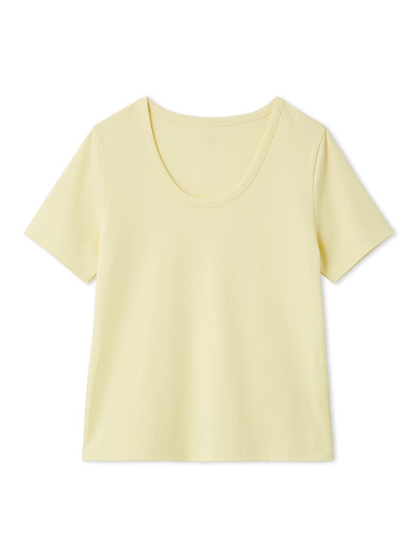 FRAY I.D「ラウンドネックTシャツ／接触冷感」|Tシャツ・カットソー|YEL