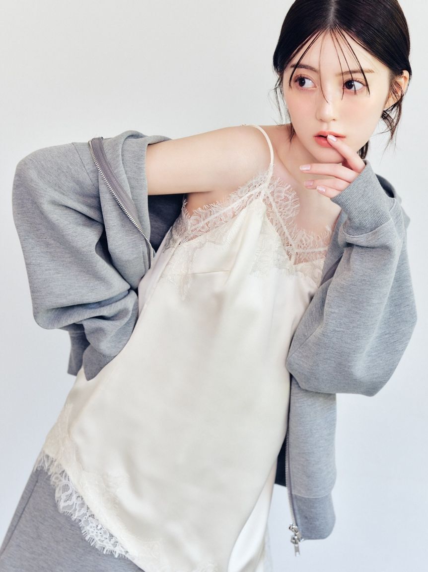 FRAY I.D「ダンボールジップアップパーカー」|パーカー|