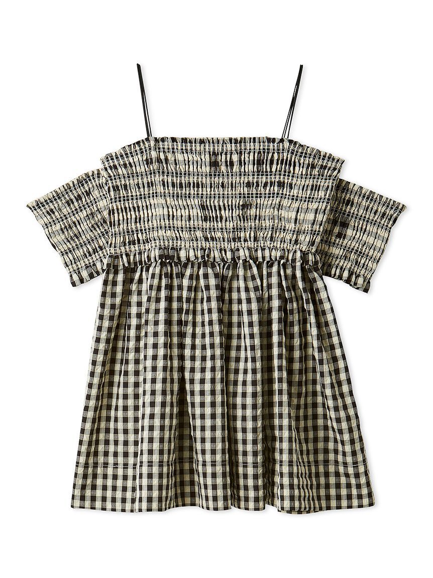 LILY BROWN「3wayシャーリングペプラムトップス」|Tシャツ・カットソー|