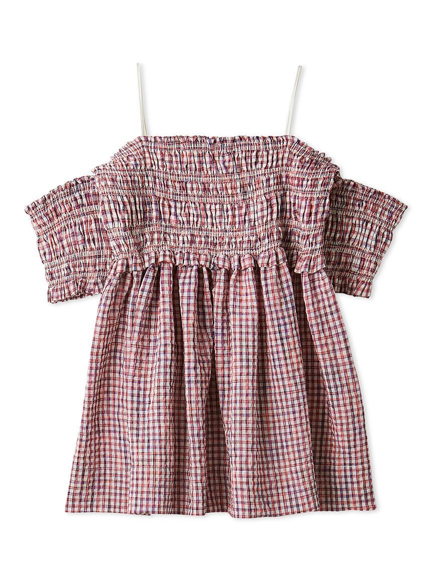 LILY BROWN「3wayシャーリングペプラムトップス」|Tシャツ・カットソー|