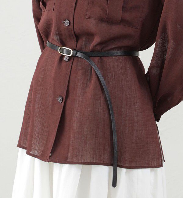 MACKINTOSH PHILOSOPHY「スライドバックルロングベルト」|ベルト|