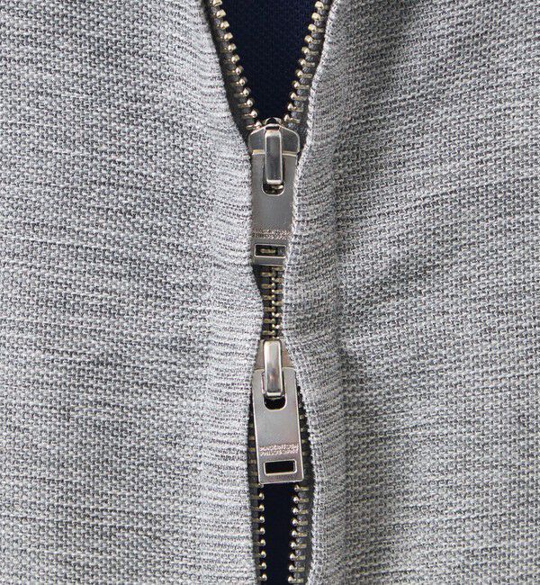 MACKINTOSH PHILOSOPHY「テーラードジャージー フーデッドパーカー 杢カラミストレッチ」|ブルゾン・スタジャン|