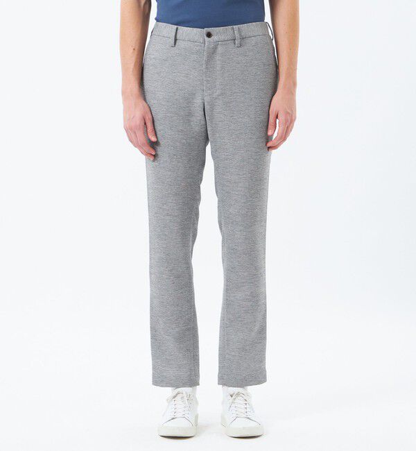 MACKINTOSH PHILOSOPHY「テーラードジャージーパンツ 杢カラミストレッチ」|スラックス|
