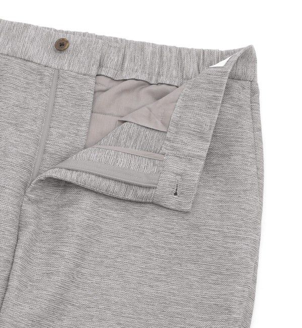 MACKINTOSH PHILOSOPHY「テーラードジャージーパンツ 杢カラミストレッチ」|スラックス|