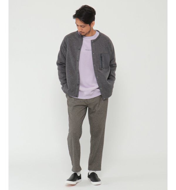 ikka「セーターフリースカーディガン」|カーディガン|