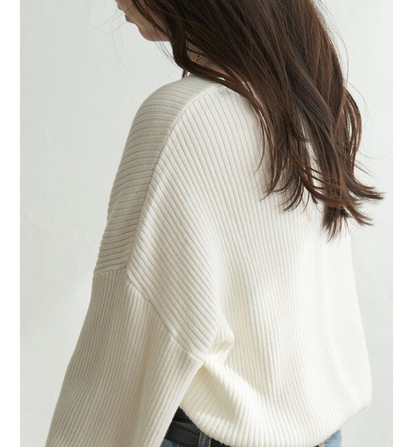 VENCE share style「12GリブVネックプルオーバー」|タンクトップ|
