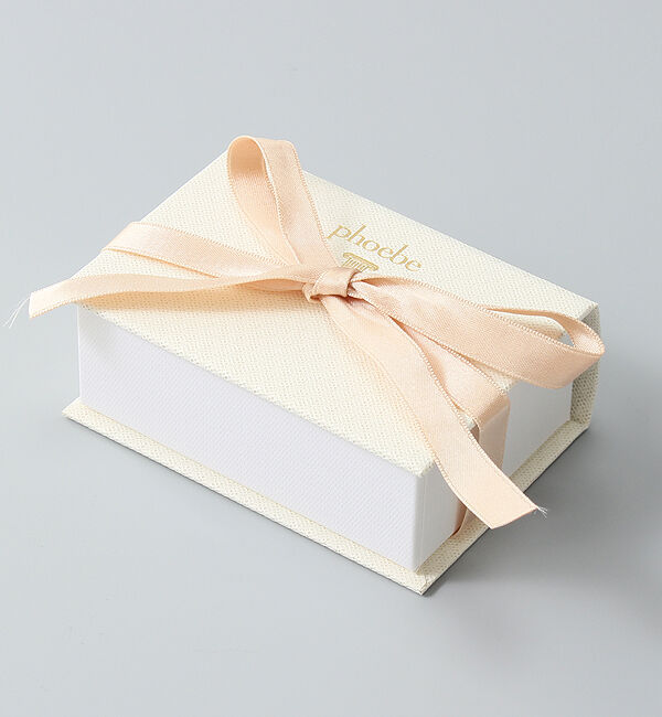 Phoebe「【K10】チェーンパールピアス/BOX付き」|ピアス|