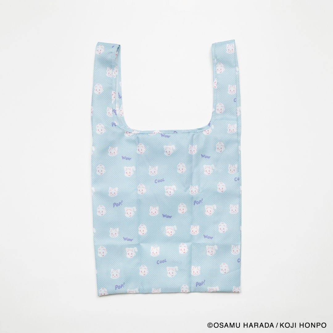  「OSAMU GOODS POP ショッピングバッグS」|エコバッグ|BLU