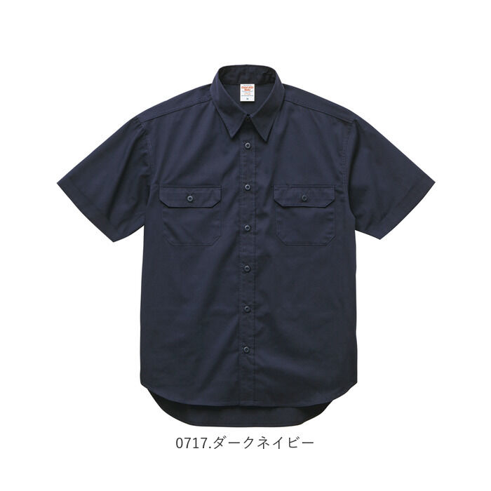 BACKYARD FAMILY「ユナイテッドアスレ ワークシャツ 通販 半袖 アメカジ シャツ メンズ おしゃれ 作業着 シンプル」|シャツ・ブラウス|