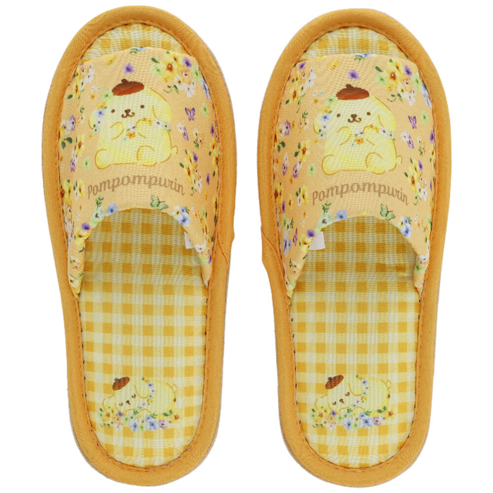 BACKYARD FAMILY「スリッパ キャラクター 通販 ルームシューズ 部屋履き 室内履き 室内 レディーススリッパ」|ルームシューズ|イエロー1
