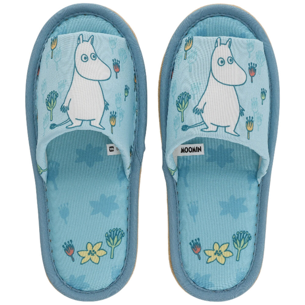BACKYARD FAMILY「スリッパ キャラクター 通販 ルームシューズ 部屋履き 室内履き 室内 レディーススリッパ」|ルームシューズ|ブルー1