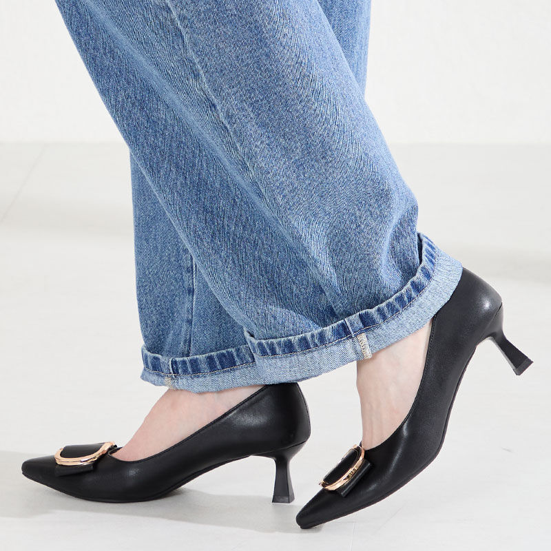 ORiental TRaffic「●2026春夏新作●変形リボンモチーフヒールパンプス/61117」|パンプス|