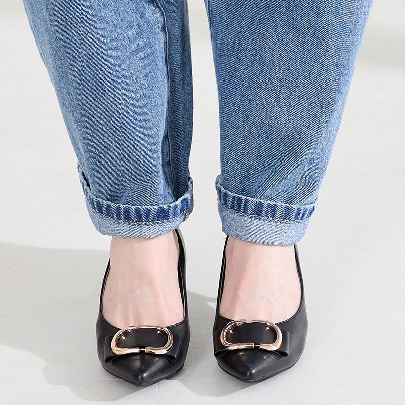 ORiental TRaffic「●2026春夏新作●変形リボンモチーフヒールパンプス/61117」|パンプス|