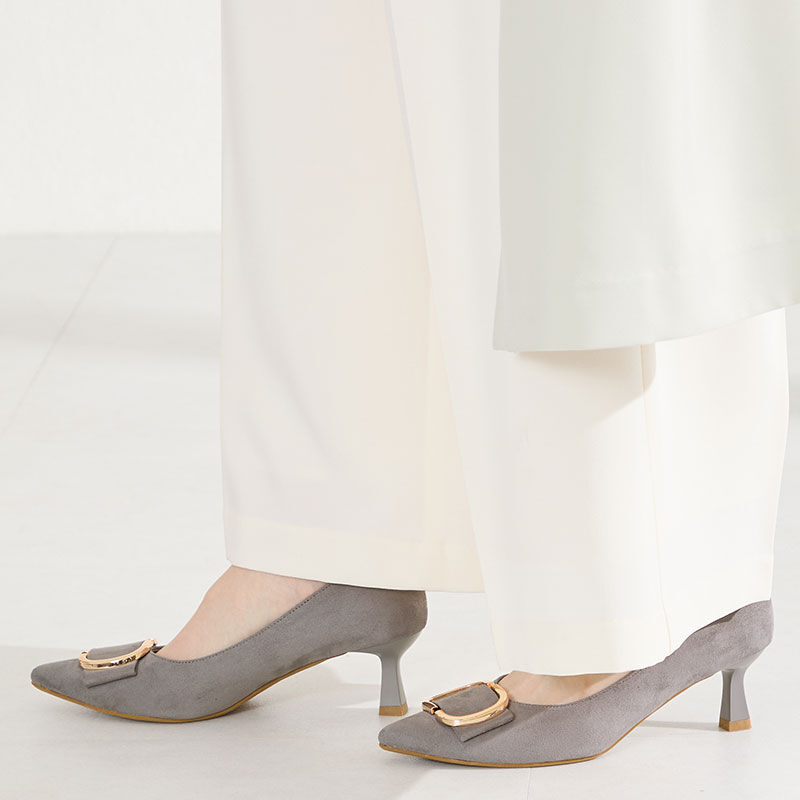 ORiental TRaffic「●2026春夏新作●変形リボンモチーフヒールパンプス/61117」|パンプス|