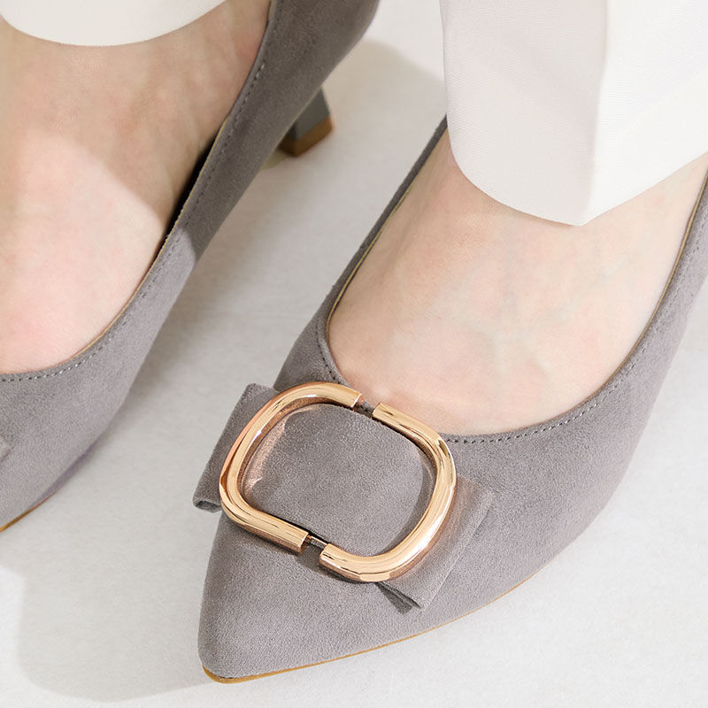 ORiental TRaffic「●2026春夏新作●変形リボンモチーフヒールパンプス/61117」|パンプス|