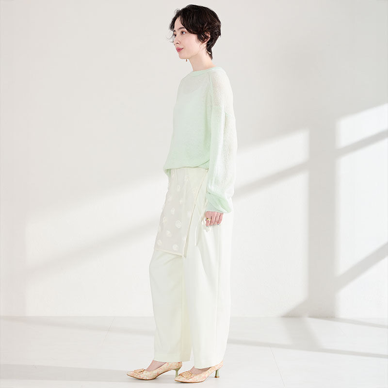 ORiental TRaffic「●2026春夏新作●変形リボンモチーフヒールパンプス/61117」|パンプス|