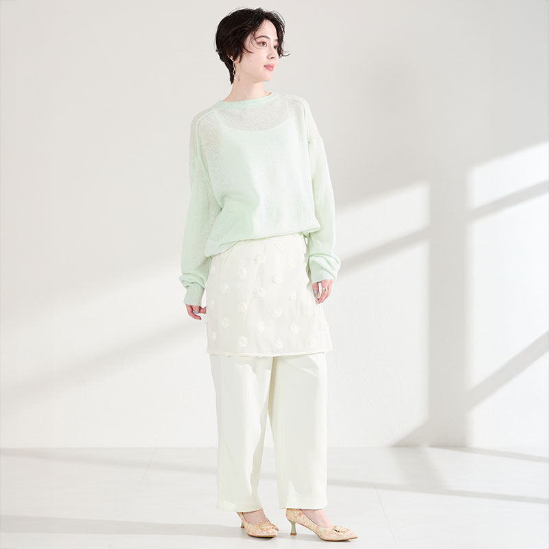 ORiental TRaffic「●2026春夏新作●変形リボンモチーフヒールパンプス/61117」|パンプス|