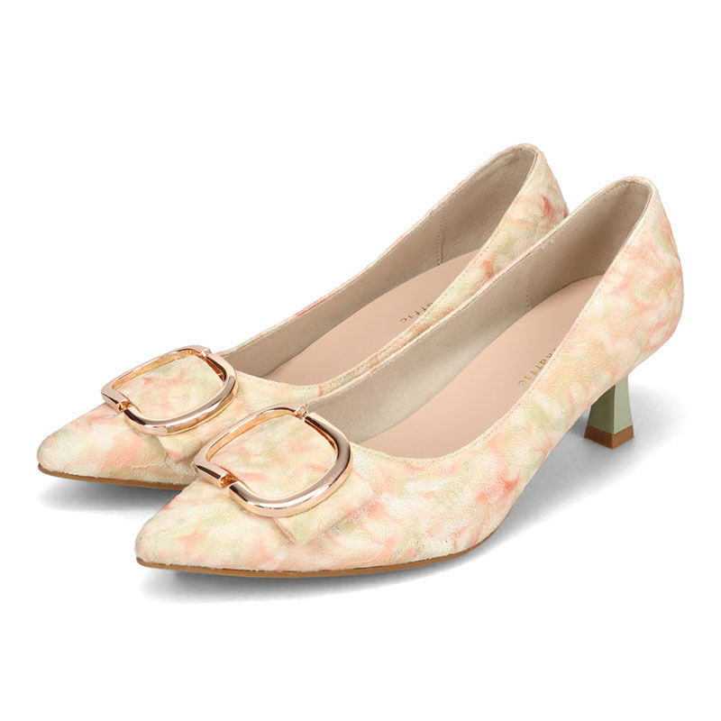 ORiental TRaffic「●2026春夏新作●変形リボンモチーフヒールパンプス/61117」|パンプス|