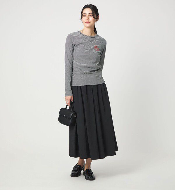 UNITED ARROWS green label relaxing「【別注】＜PETIT BATEAU＞ロングスリーブ プリント Tシャツ」|Tシャツ・カットソー|