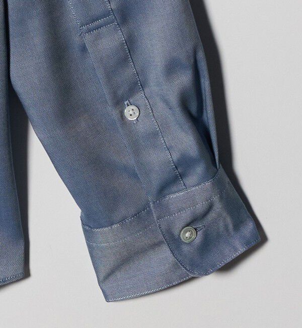 UNITED ARROWS green label relaxing「エブリット コットンオックス ソリッド スナップ ボタンダウン シャツ -イージーアイロン-」|シャツ・ブラウス|