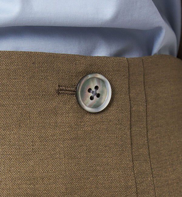 UNITED ARROWS green label relaxing「［size SHORTあり］リネンライク スリット タイト スカート」|タイト|