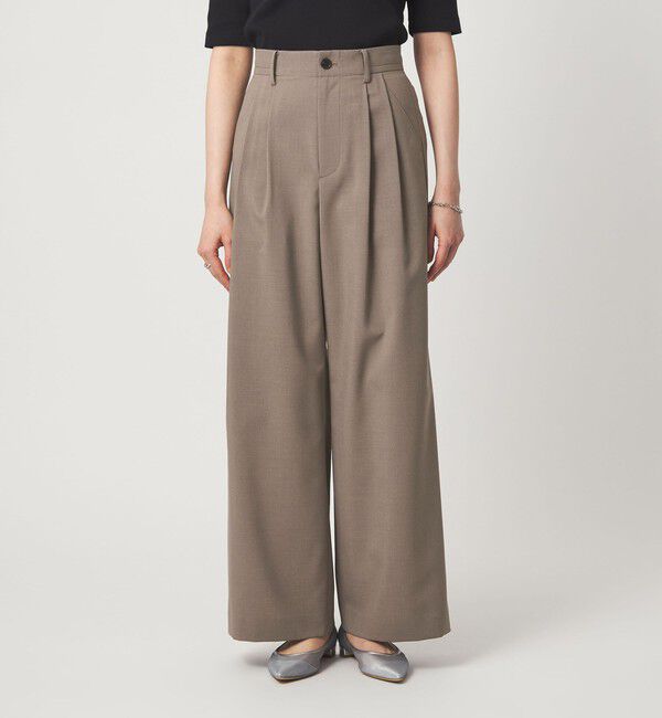 UNITED ARROWS green label relaxing「2タック ワイド パンツ」|その他|