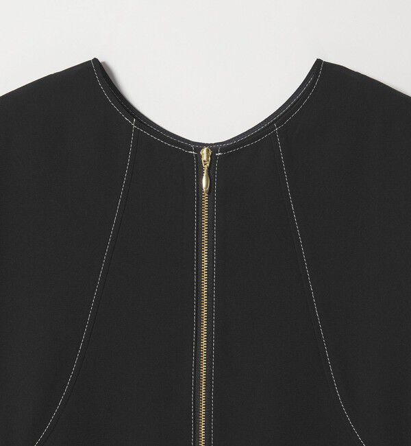 EMMEL REFINES「＜EMMEL REFINES＞EM 2WAY ジップ ブラウス」|シャツ・ブラウス|