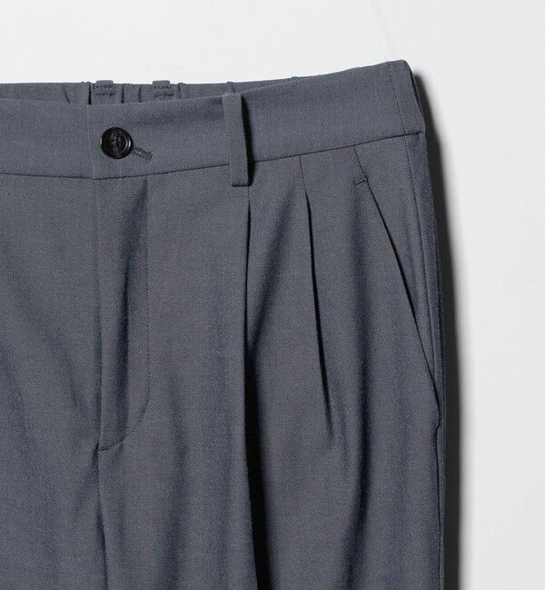 UNITED ARROWS green label relaxing「［size SHORT/TALLあり］Daily Chic タック スリム パンツ」|スラックス|