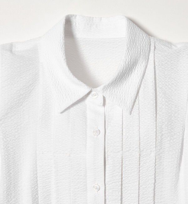 EMMEL REFINES「＜EMMEL REFINES＞EM ワンダーウェーブ フロントタック ブラウス」|シャツ・ブラウス|