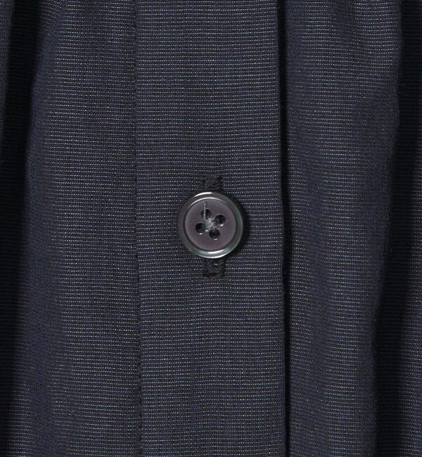 EMMEL REFINES「＜EMMEL REFINES＞EM バンドカラー パフスリーブ ブラウス」|シャツ・ブラウス|