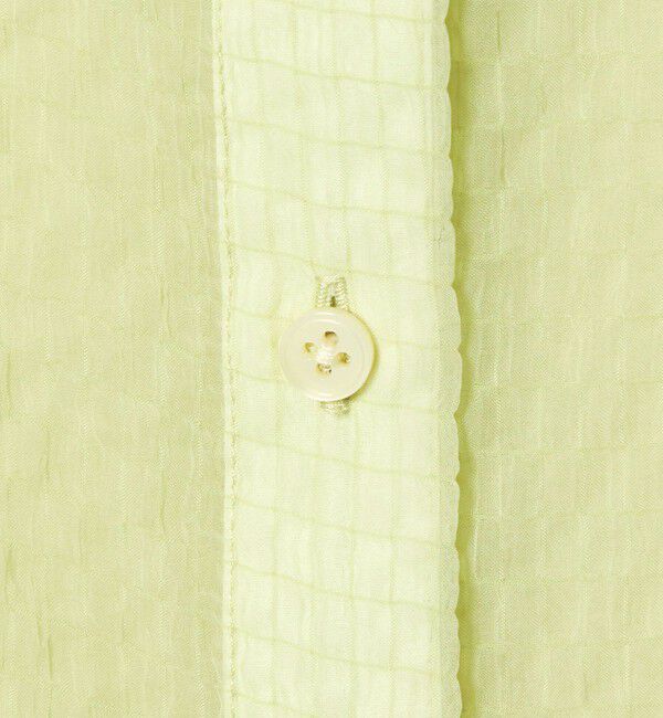 EMMEL REFINES「＜EMMEL REFINES＞EM シアー ポコ シャツ」|シャツ・ブラウス|