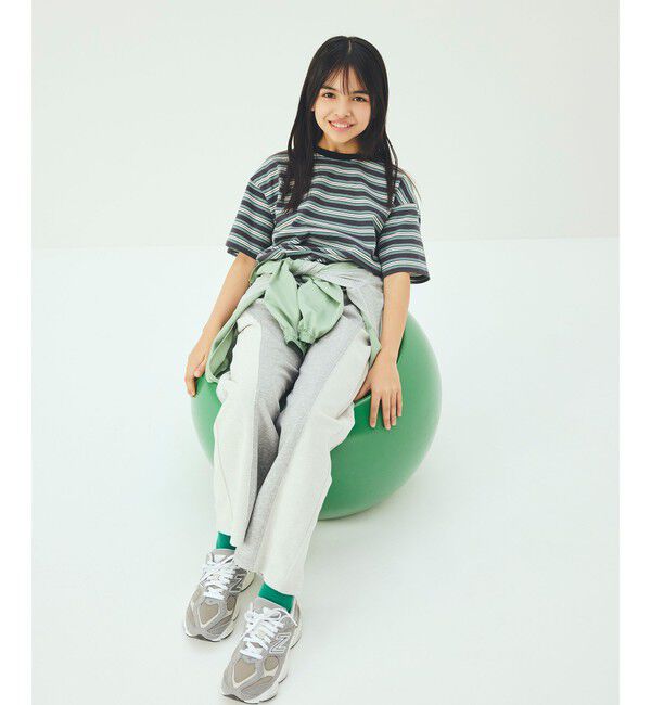 UNITED ARROWS green label relaxing「【スタメンシリーズ】ボーダーＴシャツ / キッズ  100cm-160cm」|Tシャツ・カットソー|