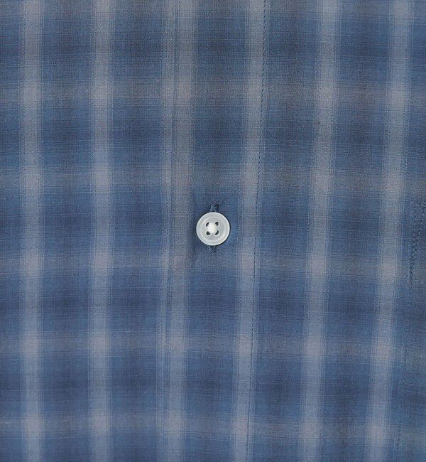 STEVEN ALAN「＜Steven Alan＞ C/L/S オンブレー チェック レギュラーカラー シャツ LOOSE」|シャツ・ブラウス|