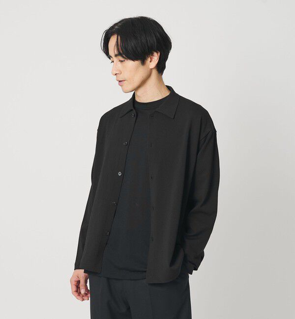 BEAUTY&YOUTH UNITED ARROWS「デオドラント ニット シャツ 抗菌防臭 ウォッシャブル」|カーディガン|