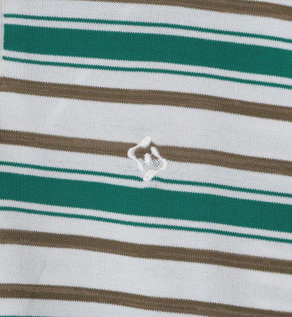 SHIPS「City Ambient Products:〈手洗い可能〉14ゲージ レーヨン ナイロン ワンポイント ニットポロ」|ニット・セーター|