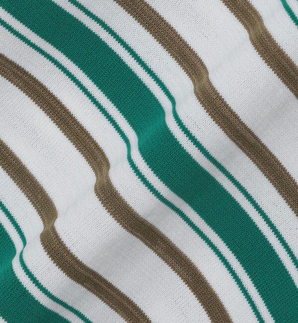 SHIPS「City Ambient Products:〈手洗い可能〉14ゲージ レーヨン ナイロン ワンポイント ニットポロ」|ニット・セーター|