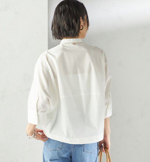 SHIPS for women「〈手洗い可能〉ピンタック 羽織 シャツ」|シャツ・ブラウス|