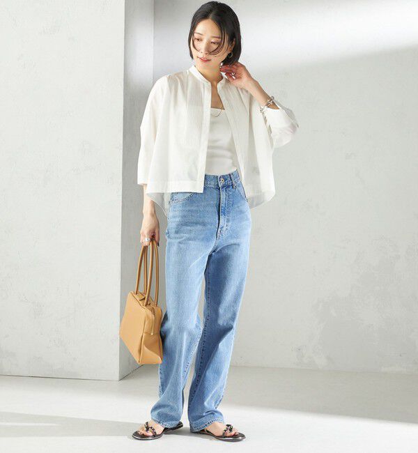 SHIPS for women「〈手洗い可能〉ピンタック 羽織 シャツ」|シャツ・ブラウス|