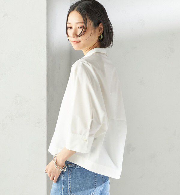 SHIPS for women「〈手洗い可能〉ピンタック 羽織 シャツ」|シャツ・ブラウス|